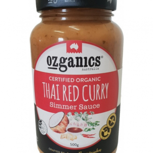Ozganics Organic Thai Red Curry Sauce