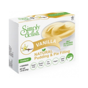 Simply Delish Vanilla Natural Pudding & Pie Filling