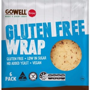 Diego's GoWell Gluten Free Wraps (6 Pack)